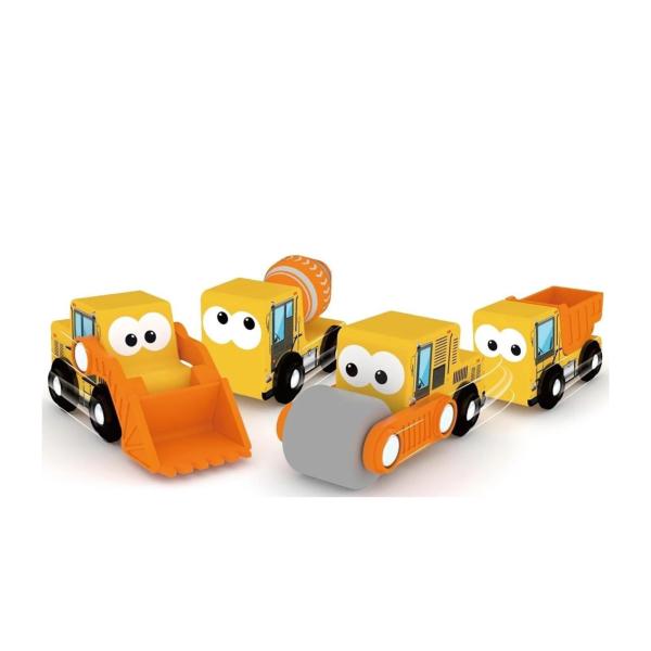 Tubo de 4 Vehiculos Displ/12 Surt/6 1 1/2a+