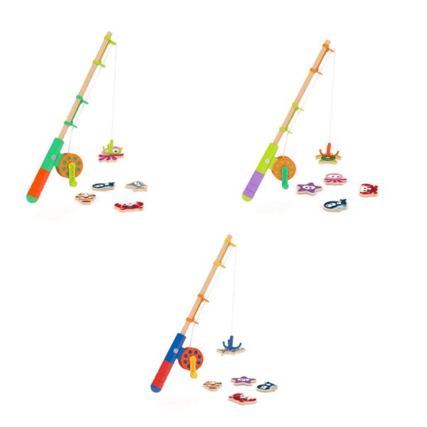 Juego de Pesca de Madera Surt/3 2a+