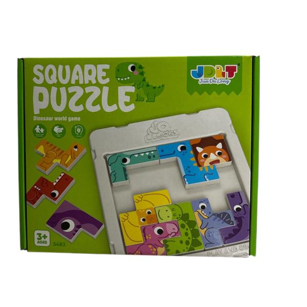 Rompecabezas de Dinosaurios 3a+