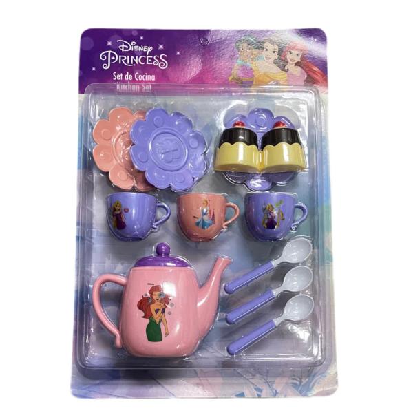 Set de Té de Disney Princesas en Blister 11Pzs 3a+