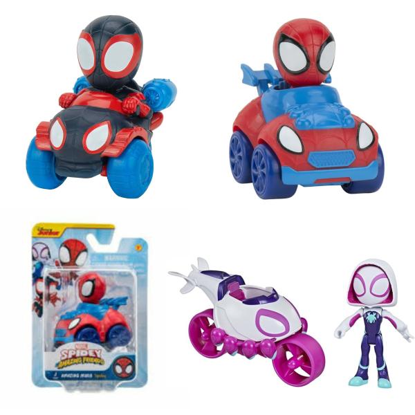 Vehiculos Marvel Spidey and his Amazing Friends Surt/4 3a+