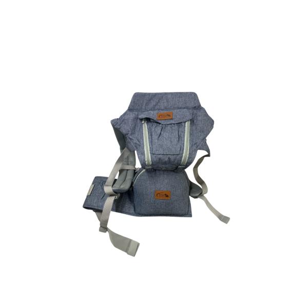 Cargador con Asiento 5en1 Gris 4-36m, 3.6kg-15kg