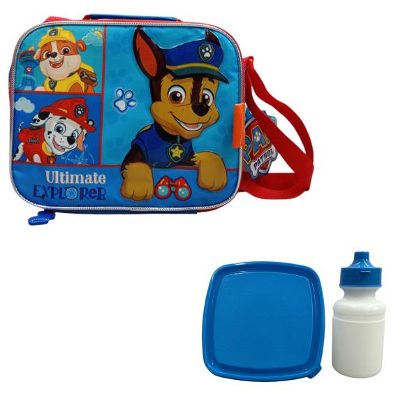 Lonchera con Taza y Botella de Paw Patrol (PWP4074) Ultimate Explorer