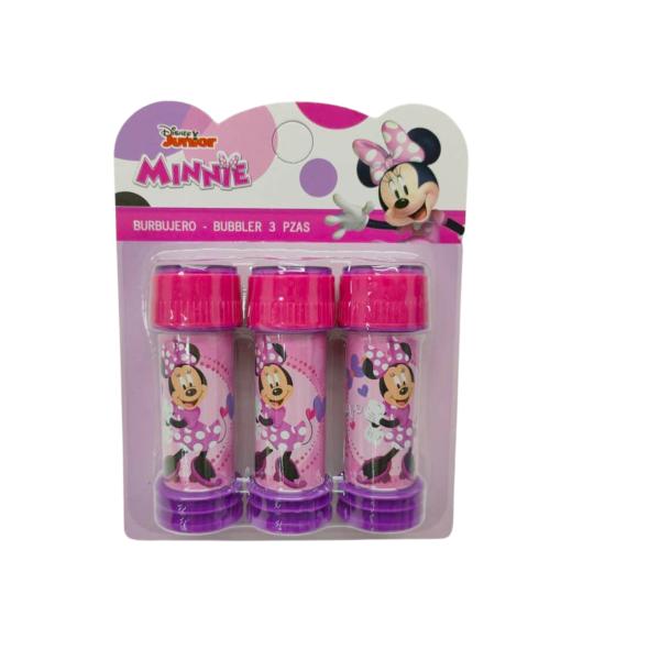 Set de 3 Burbujas Disney Junior Minnie 3a+