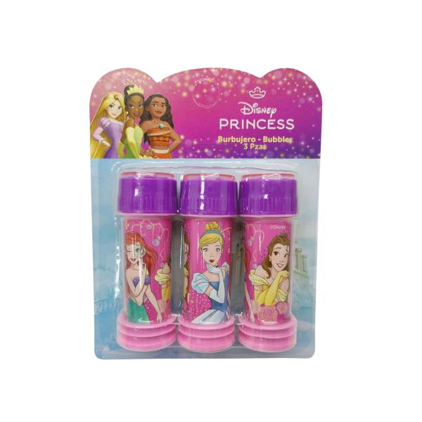 Set de 3 Burbujas Disney Princesa 3a+