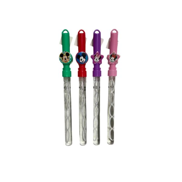 Varita de Burbujas Disney Mickey y Minnie Displ/24 Surt/4 3a+ (DT-MKMN-PNM)