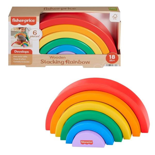 Fisher-Price Arcoíris Apilable 18m+
