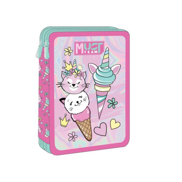 Cartuchera de Gatitos con Accesorios 3a+