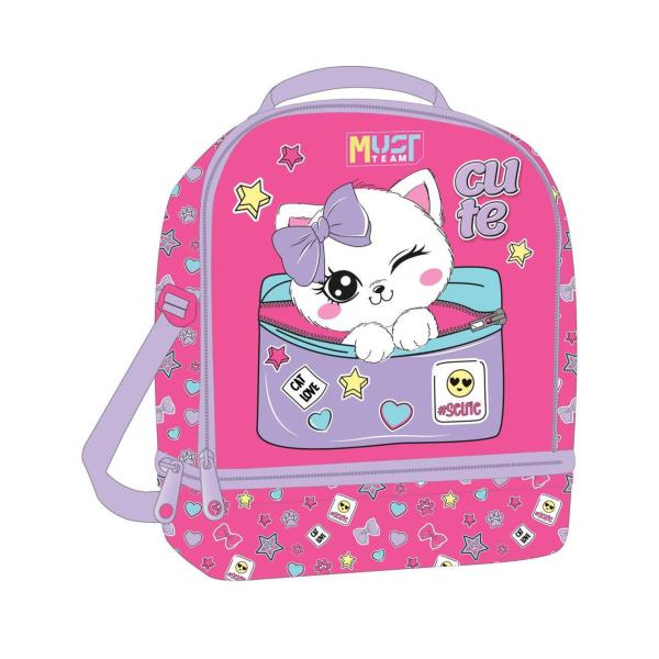 Lonchera Escolar De Gatitos 3a+