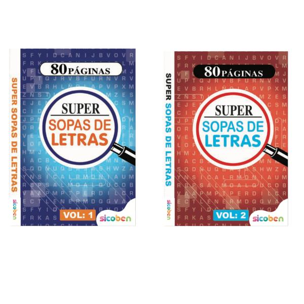 Libro Súper Sopas de Letras Colección Mente en Forma II Surt/2