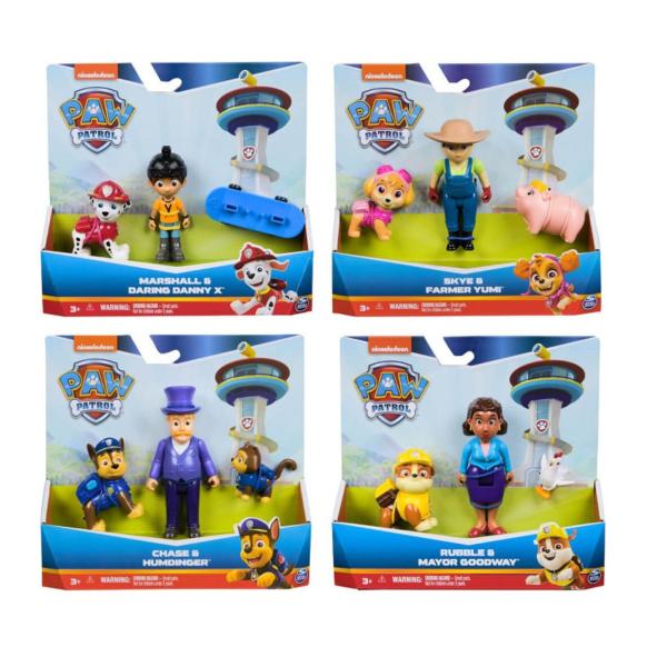 Figuras Set/3 de Paw Patrol Surt/4 3a+