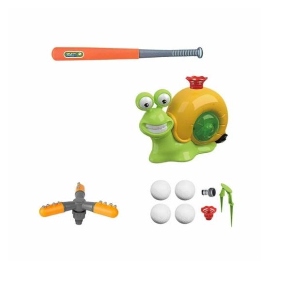 Aspersor De Agua Con Forma de Caracol y Juego de Baseball