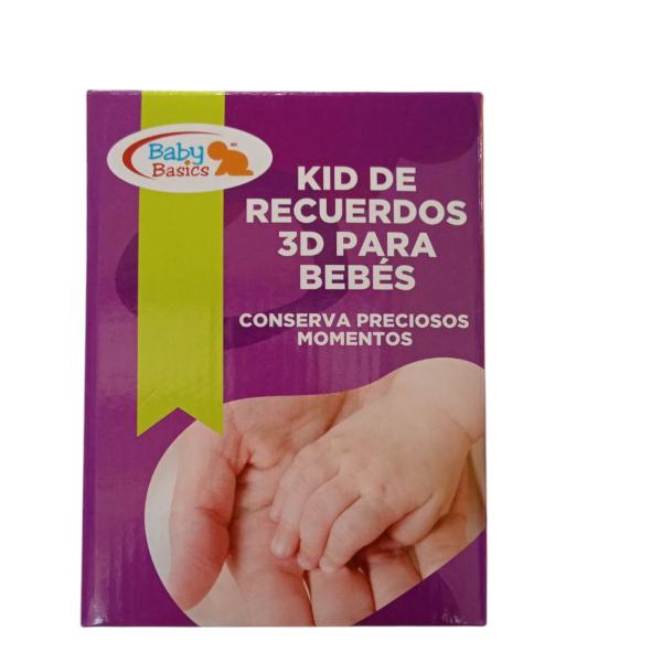 Set de Recuerdo en 3D para Bebé 3a+