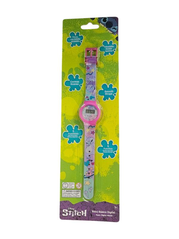 Reloj Básico Digital Disney Stitch 3a+