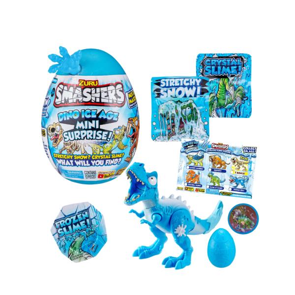 Huevo Sorpresa Smashers Dino Ice Surprise Displ/6 Surt/4 5a+