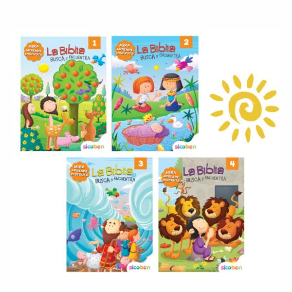 Libro de Colección de La Biblia Displ/24 Surt/4