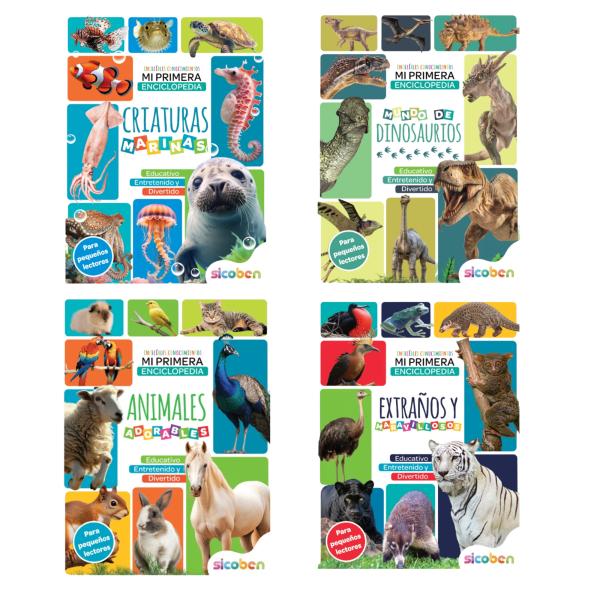 Libro Increíbles Conocimientos Mi Primera Enciclopedia Displ/24 Surt/4