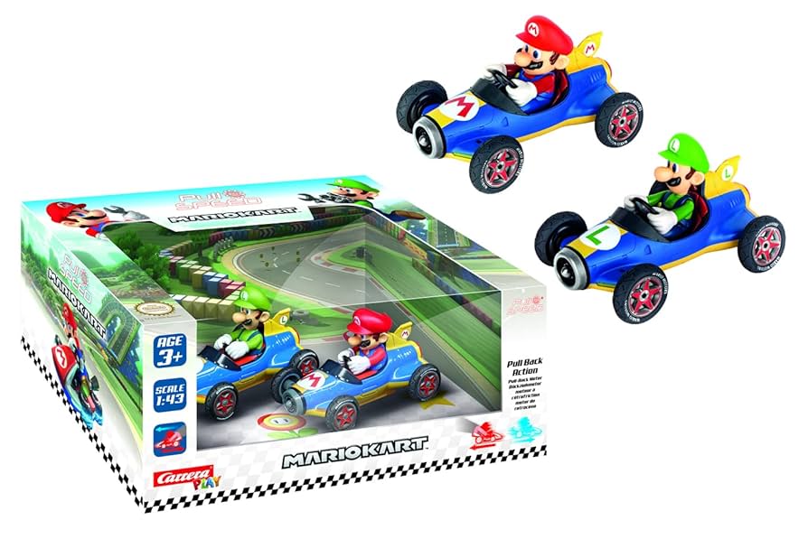 Carros de Mario Kart Set/2 Esc 1:43 3a+ (15813018)