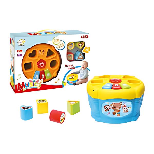 Juguete de Figuras para Encajar S/2 con Luz y Sonido 3a+