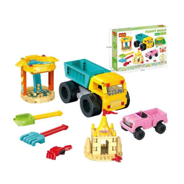 Herramientas para jugar en la Playa Armables 506Pzs 6a+