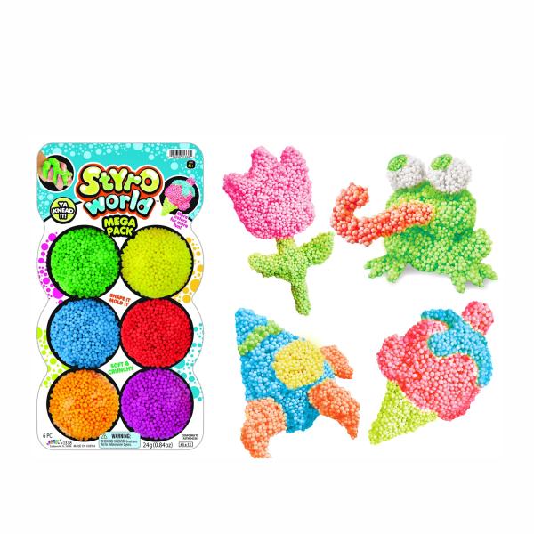 Set de Moldeado de Espuma de Poliestireno Sensorial 3a+