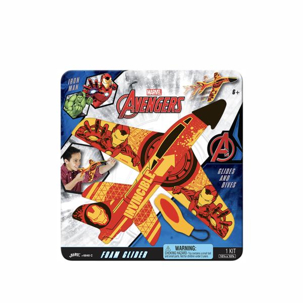 Avion de Foam de Marvel Avenger Diospl/18 Surt/3 6a+