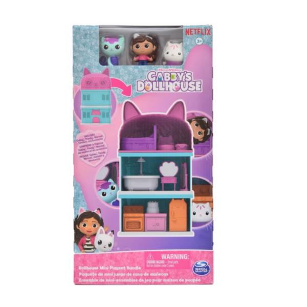 Mini Habitaciones de Juego de la Casa de Muñeca de Gabby´s 3a+