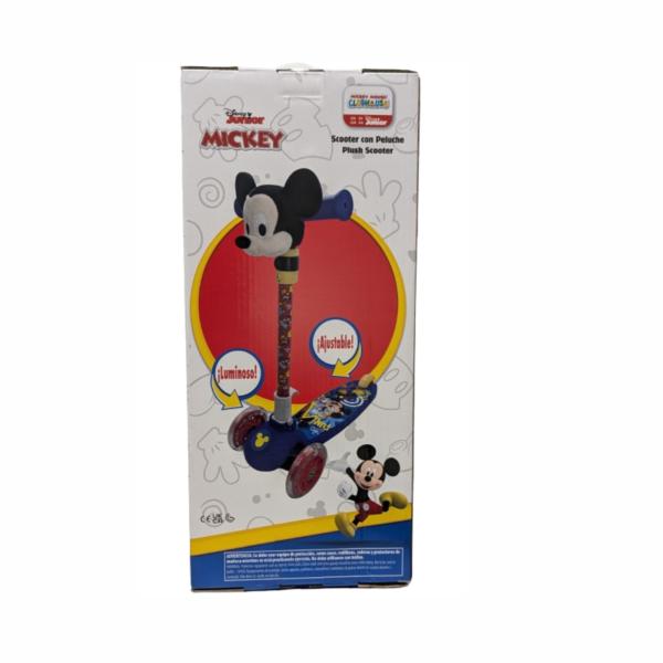 Scooter 3 Ruedas con Peluche Disney Junior Mickey 3a+