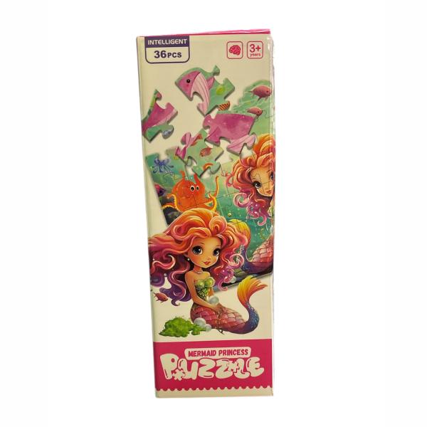 Rompecabezas de Sirena 36Pzs 3a+