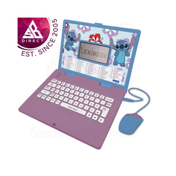 Laptop Bilingüe Educativo Disney Stitch 4a+