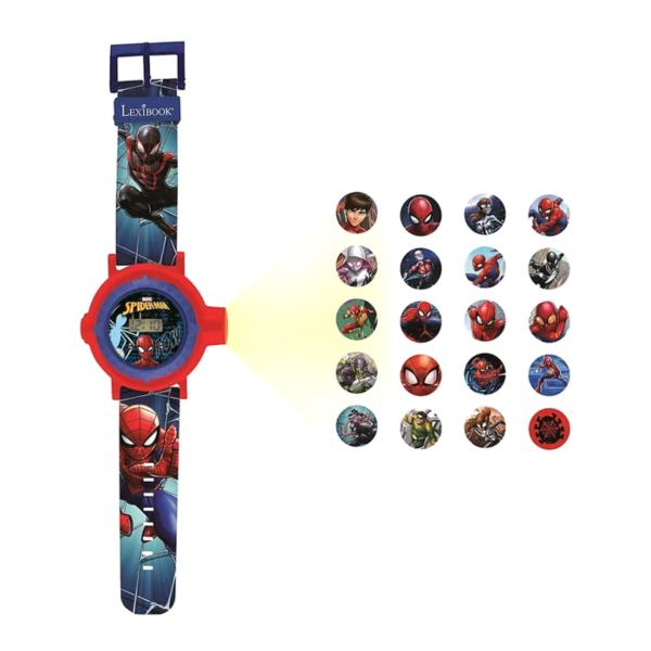 Reloj Proyector Marvel Spider-Man 3a+