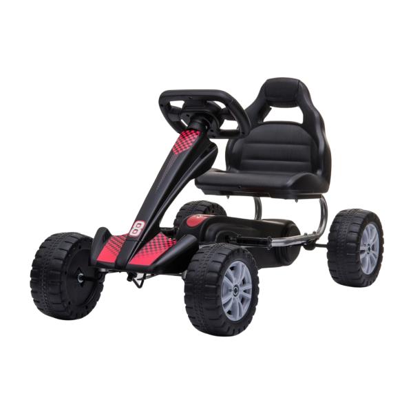Go-Kart Plástico Negro 3a+ 30Kg Max