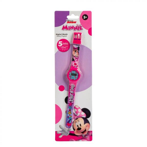 Reloj Básico Digital Disney Junior Minnie 3a+