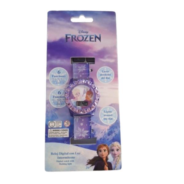 Reloj Digital LCD con Luces Parpadeantes Disney Princesa Frozen 3a+