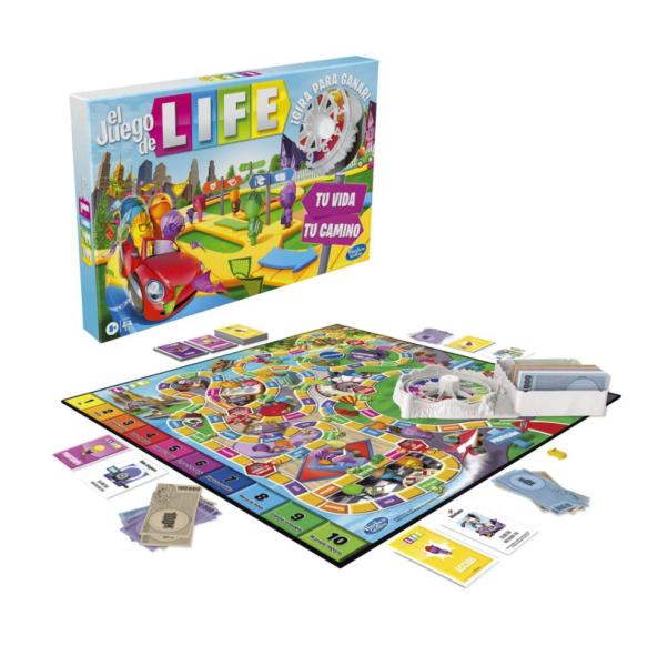 Hasbro Games-Juego de Mesa Life 8a+
