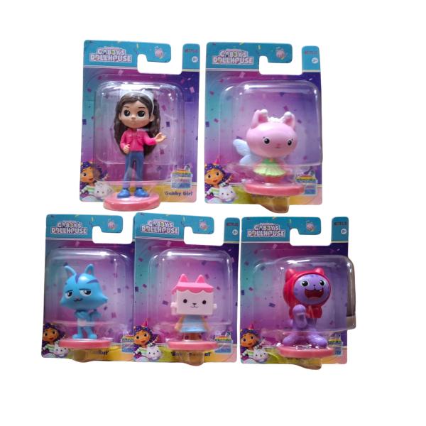 Mini Figuras de la Casa de Muñecas de Gabby`s Displ/24 Surt/5 2a+