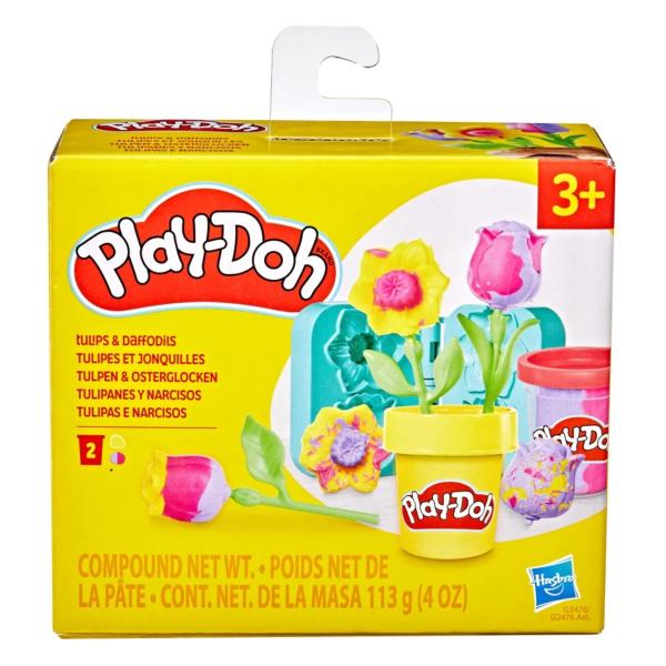 Play-Doh Plasticina Tulipanes y Narcisos 3a+