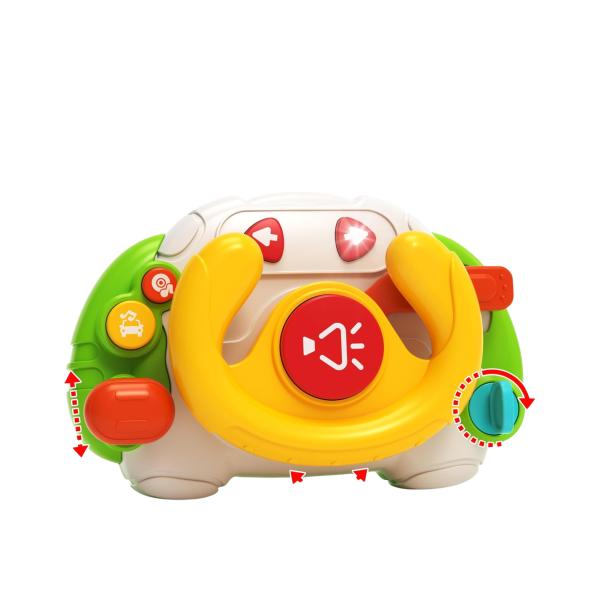 Volante de Juguete con Luz y Sonido 18m+