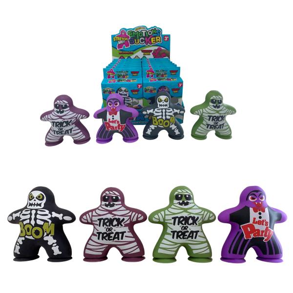 Juguete antiestrés con ventosa para emociones Displ/12 Surt/4 3a+