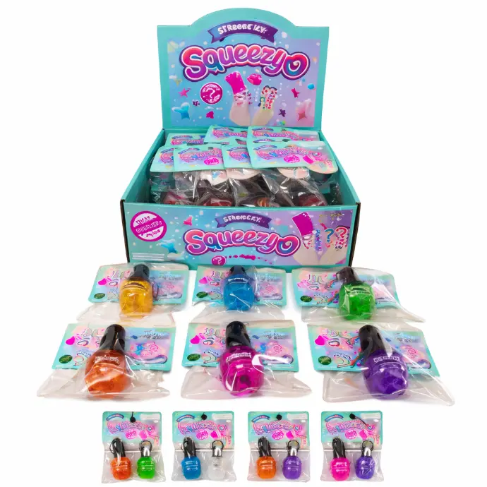 Llavero Squeesy-O de Esmalte Displ/24 Surt/6 3a+