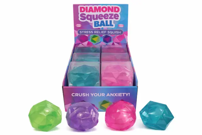 Squeeze de Diamante Brilla en la Oscuridad Displ/12 Surt/4 3a+