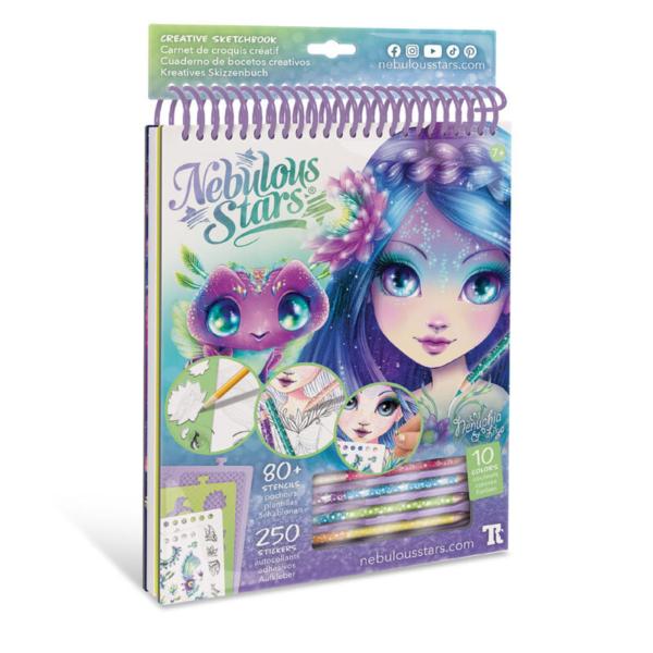 Cuaderno de Bocetos Creativos Nebulous Stars Nenuphia & Lila Displ/6 7a+