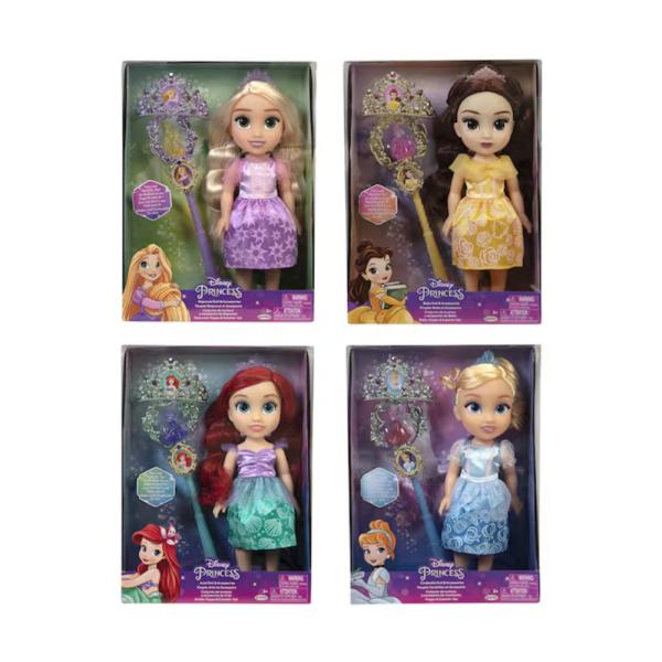 Muñeca Disney Princesas con Tiara Surt/4 3a+