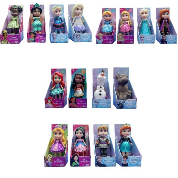 Figuras Mini de Disney Princesas Displ/16 Surt/16 3a+