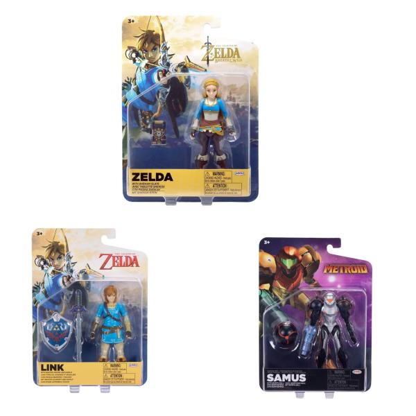 Figura Nintendo The Lgend Zelda y Metroid Surt/3 3a+