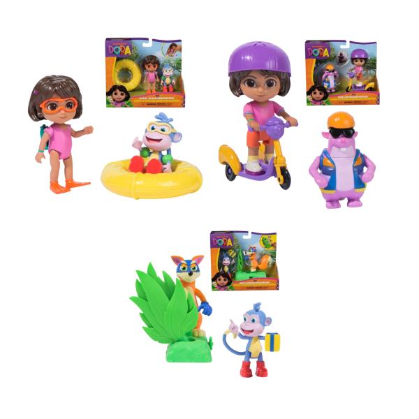 Figuras Nickelodeon de Dora la Exploradora Surt/3 3a+