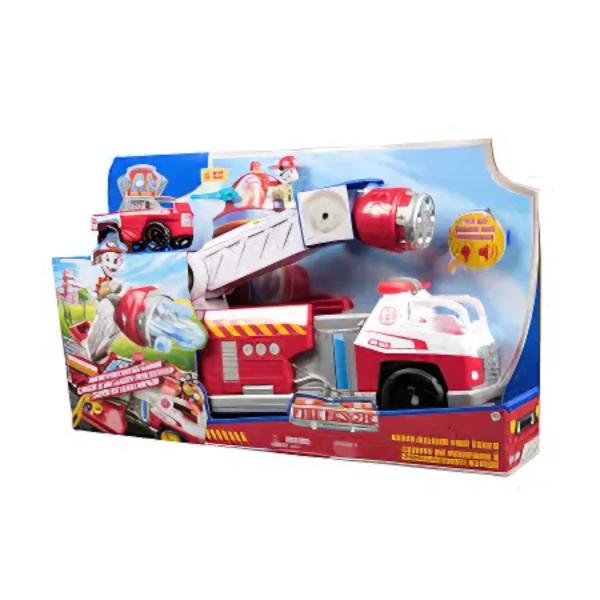 Camion Paw Patrol Fire Rescue Marshal conLuz y Sonido 3a+