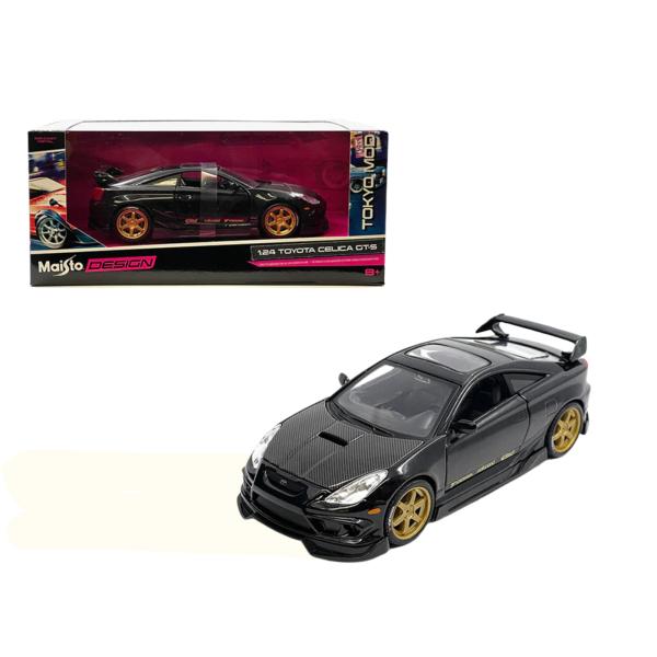Carro Toyota Celica GT-S Esc 1:24 Negro 8a+
