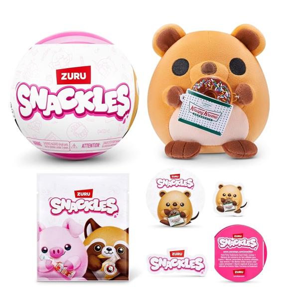 Peluche con Snackles Sorpresa Displ/15 3a+