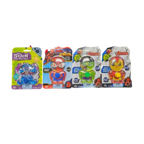 Juego de Agua con Anillos Disney y Marvel Surt/4 3a+